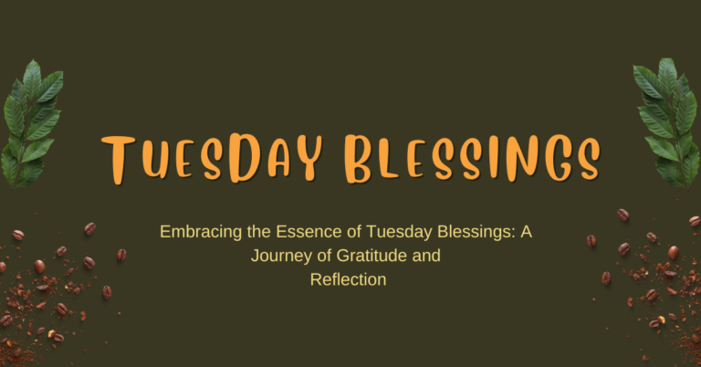 tuesday blessings